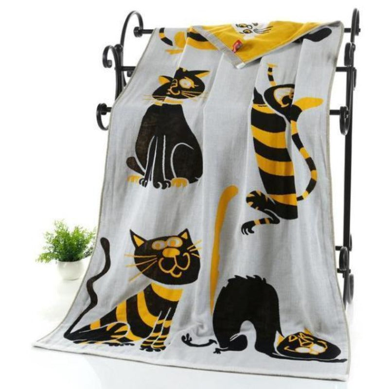 cat towels - Cute Cats Store