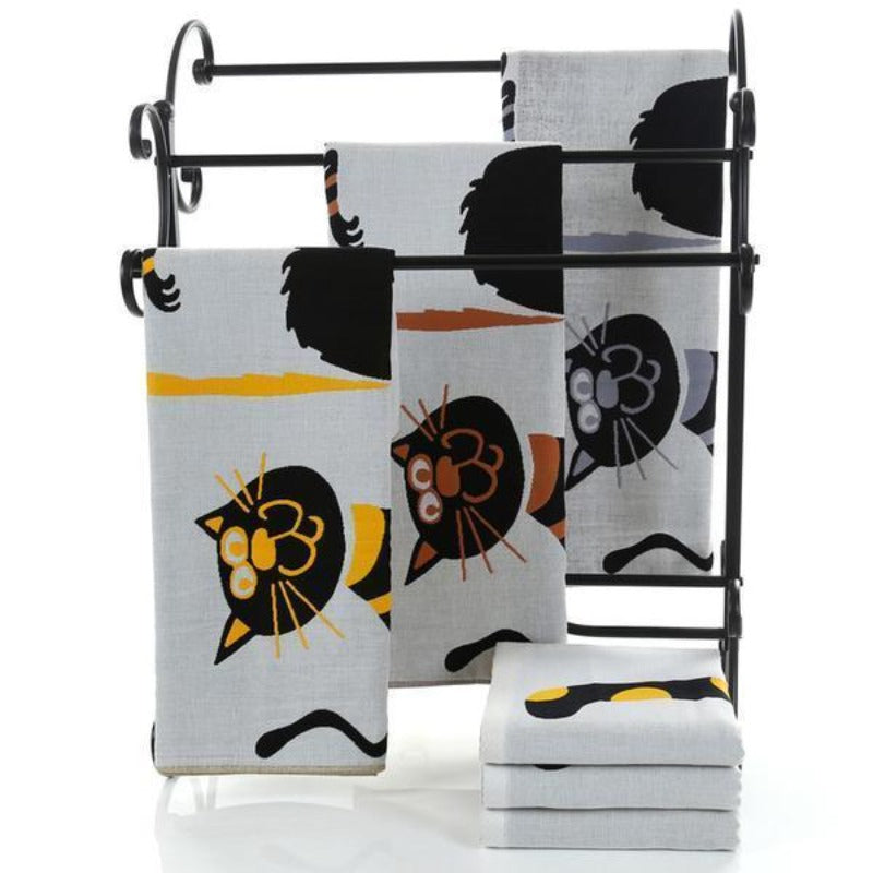 cat themed cotton towels - Cute Cats Store