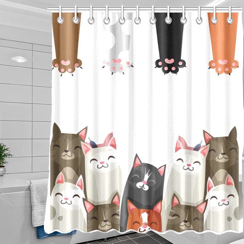 cat shower curtain - Cute Cats Store