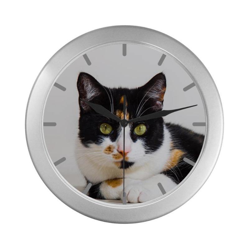 cute cat wall clock - Cute Cats Store