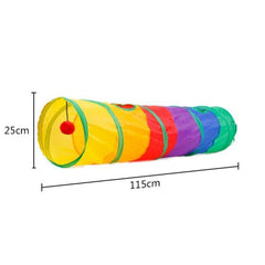 Foldable Cat Tunnel Toy - Cute Cats Store