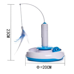 Funny Moving Feather Cat Toy - Cute Cats Store