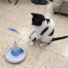 Interactive Rotating Cat Toy - Cute Cats Store