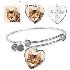 cat custom bracelet - Cute Cats Store