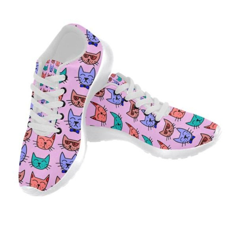 shoes with cat faces - Cute Cats Store