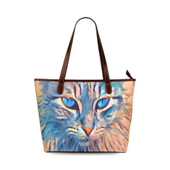 Cat Print Tote Bag - Cute Cats Store