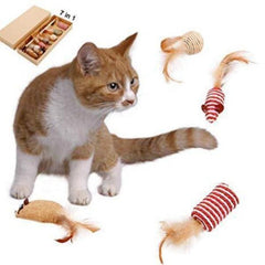 wooden cat toy - Cute Cats Store