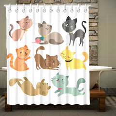 shower curtain - Cute Cats Store