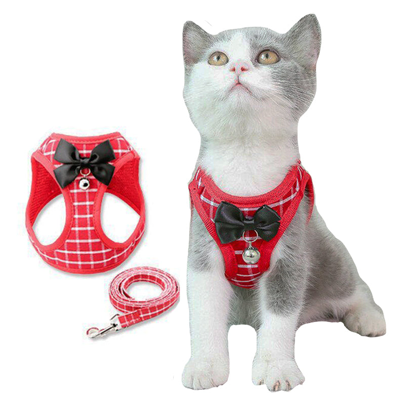 Cat Vest Harness Adjustable - Cute Cats Store