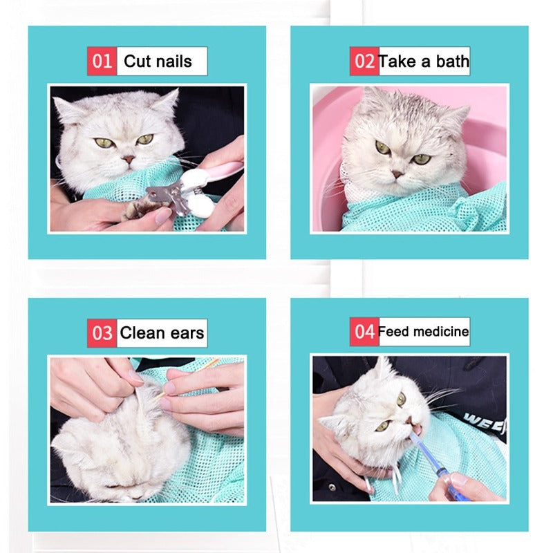 cat bath mesh bag - Cute Cats Store