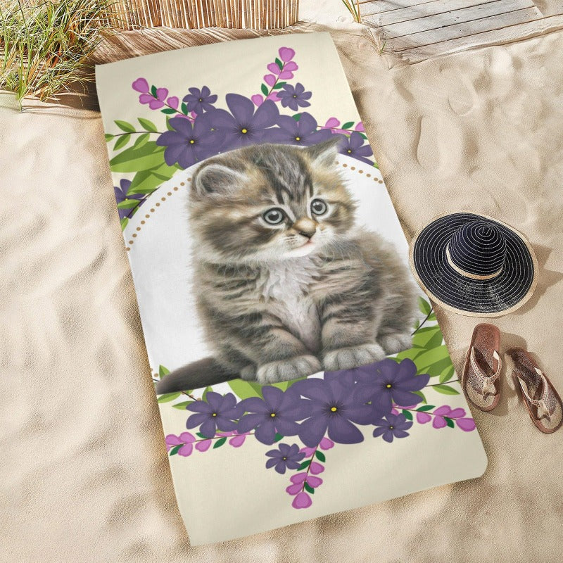 cat bath towel - Cute Cats Store