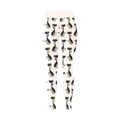 cat leggings girl - Cute Cats Store