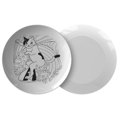 Cat Dinner Plate - Cute Cats Store