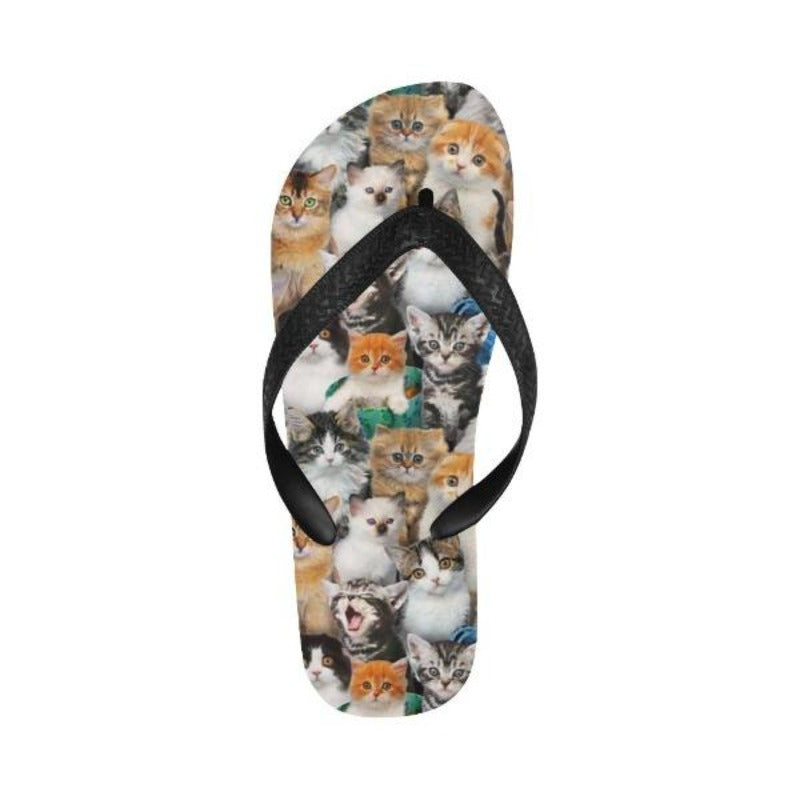 cat lover flip flops - Cute Cats Store