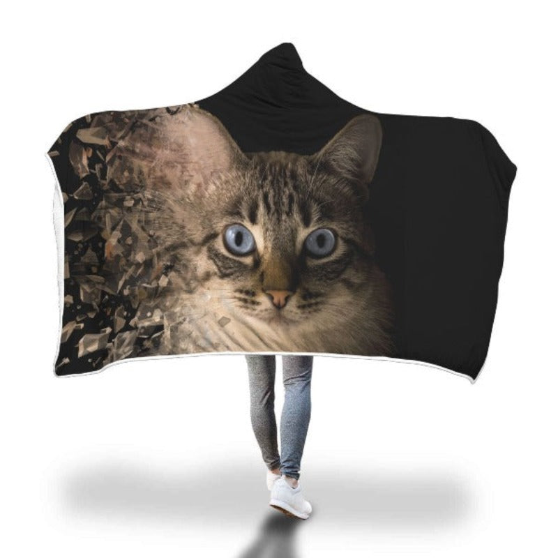 Cat Hooded Blanket - Cute Cats Store