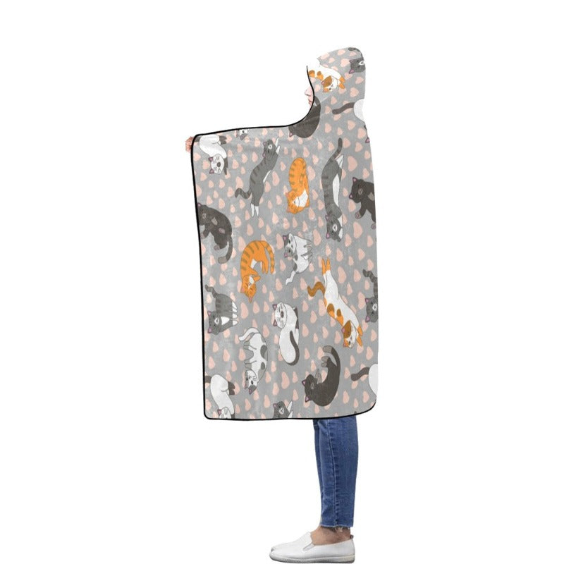 hooded blanket - Cute Cats Store