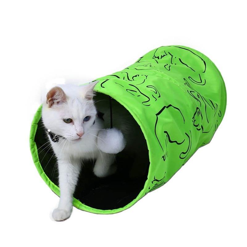 Foldable Cat Tunnel - Cute Cats Store