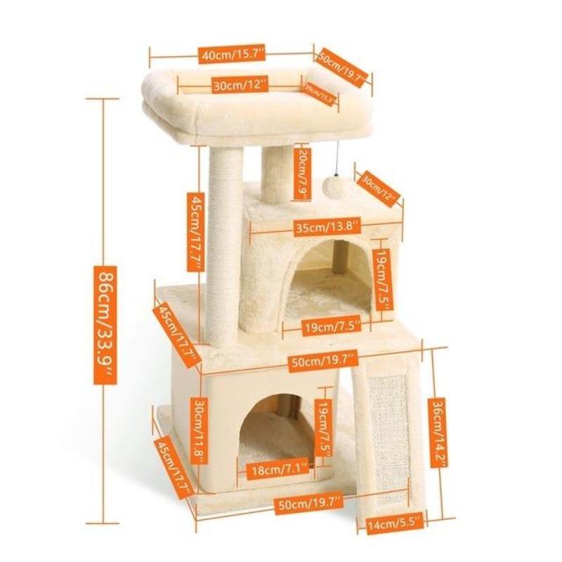 Cat House Scratching Post - Cute Cats Store