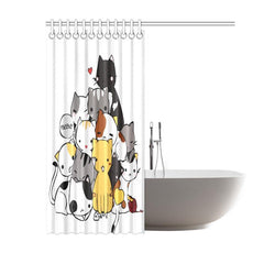 cat lover Shower Curtain - Cute Cats Store