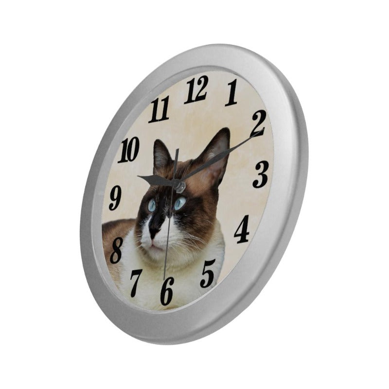 siamese wall clock - Cute Cats Store