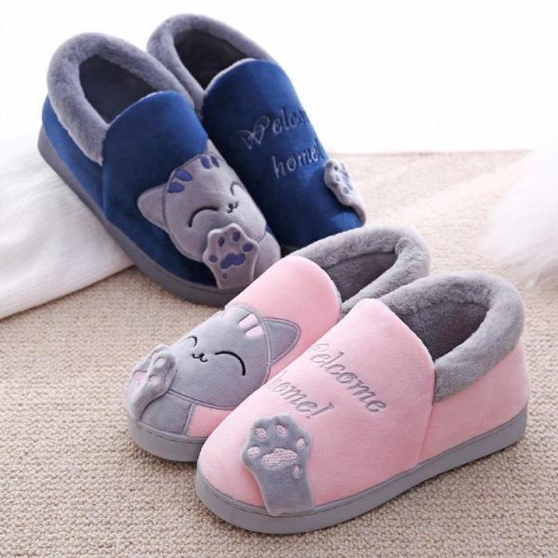 cat slippers womens - Cute Cats Store