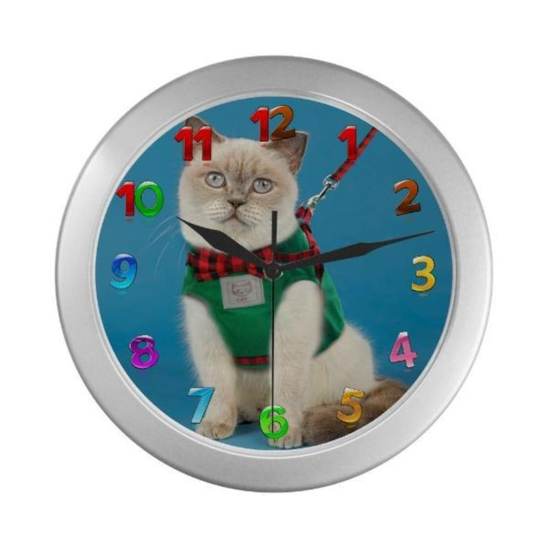 funny cat clock - Cute Cats Store