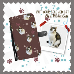 cat face wallet - Cute Cats Store