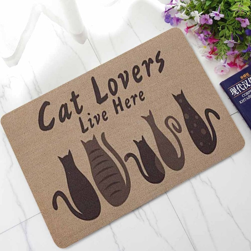 cat welcome doormats - Cute Cats Store